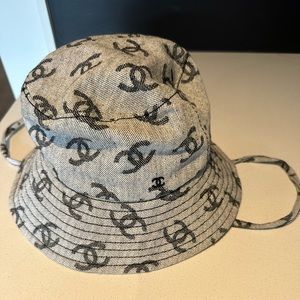 Chanel Gray 2022 Bucket Hat